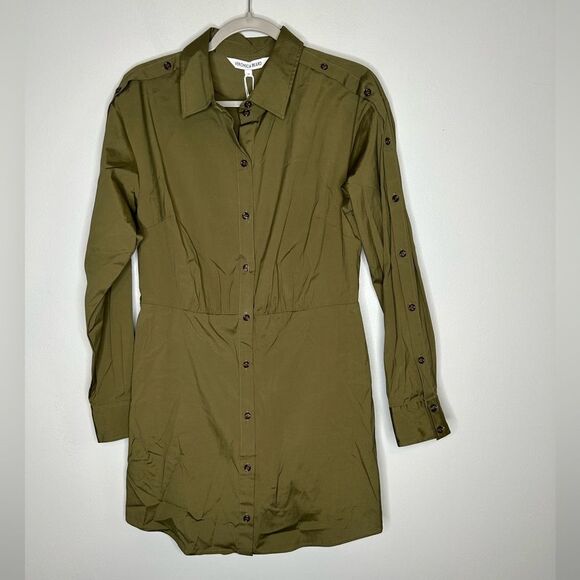 Veronica Beard Rae Poplin Mini Dress NWT - Picture 6 of 9